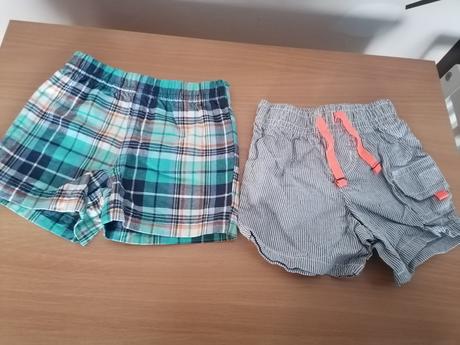 2x šortky carters - 6 mesiacov - 74, carter's,74