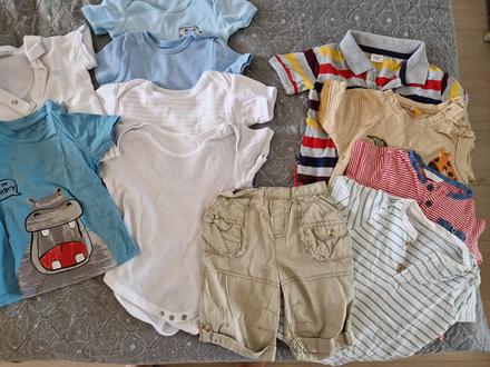 Balíček oblečenia pre chlapčeka 6 - 9 mesiacov, 68–80