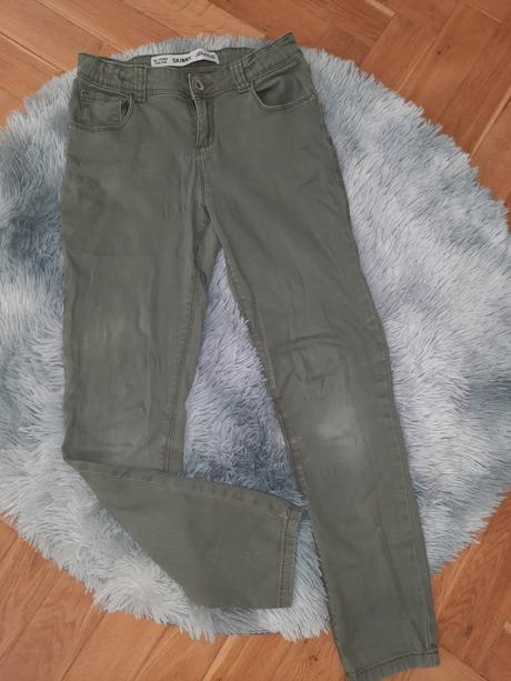 Riflové nohavice, denim co,146