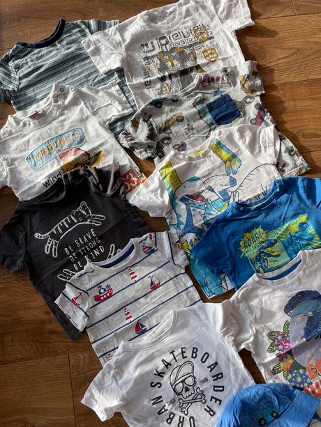 Tricka chlapec vel. 86-92 + klobucik, 86–98