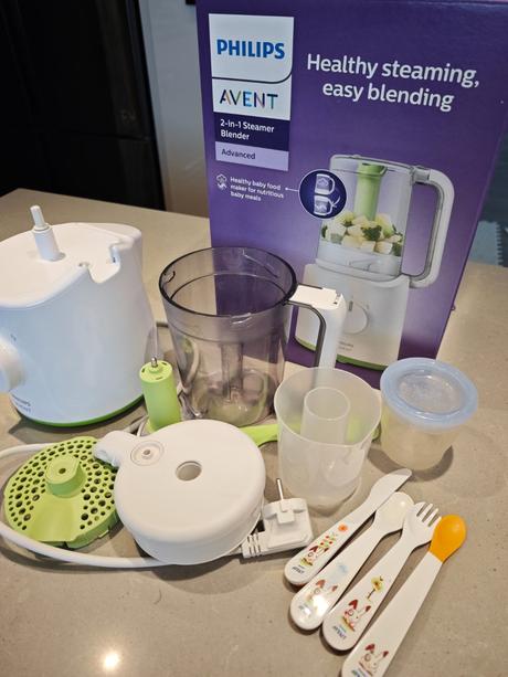 Avent philips parný mixér 2v1, avent