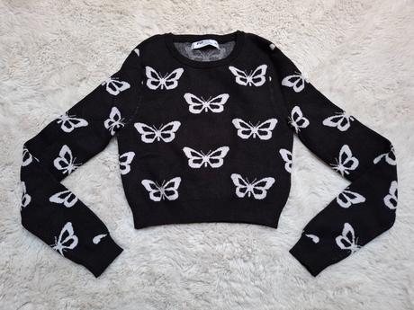 Crop sveter, new yorker,xs