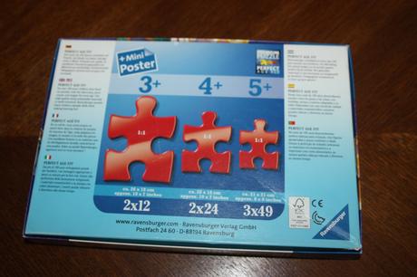 Puzzle tlapkova patrola 3x 49, 