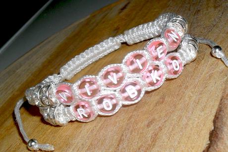 Naramky dvojradove s menom  ale aj s datumom, 