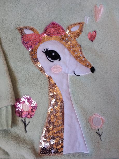 Teplá chlpatá mikina, kik,116