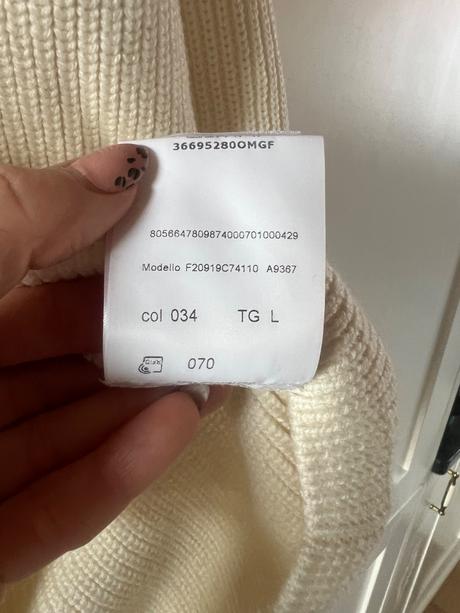 Vlnený sveter moncler l unisex, l