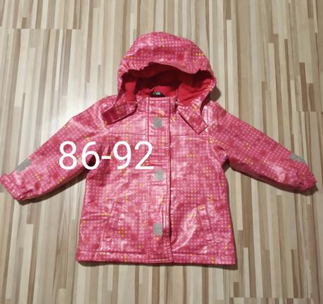 Nepremokavu vetrovku 86-92 oteplenu, kids,92