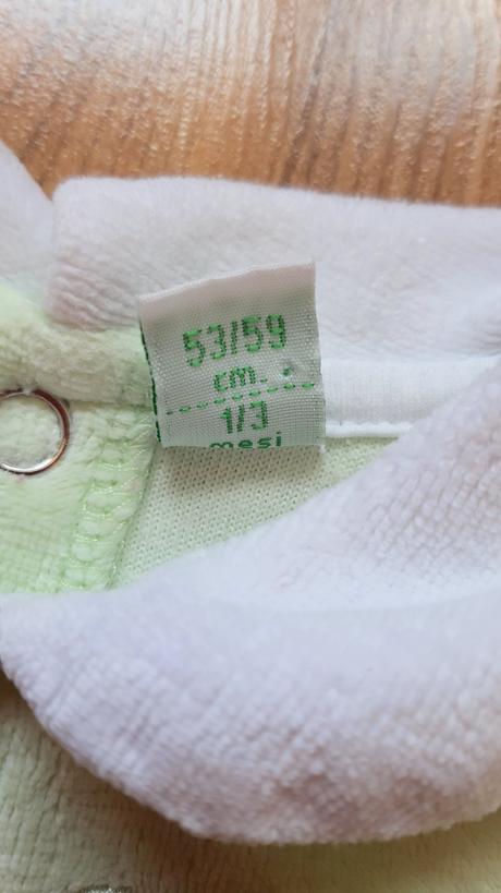 Balíček body + kabátik veľ.56-62, 50–62