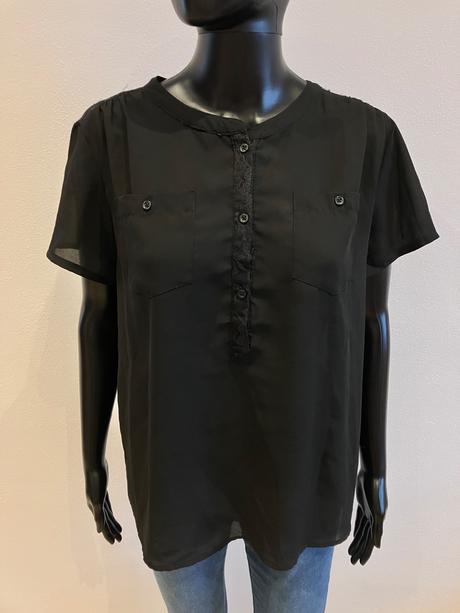 Dámska čierna blúzka colours of the world (l), colours of the world,l