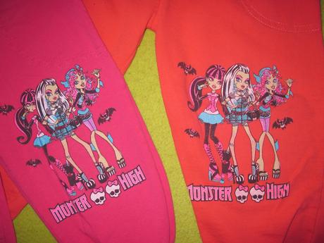 Monster high tepláky 98 ružové, disney,98