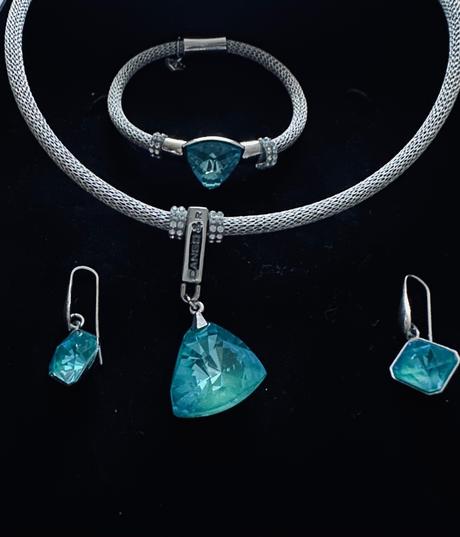 Súprava šperkov tyrkys zn. cango&rinaldi originál, 