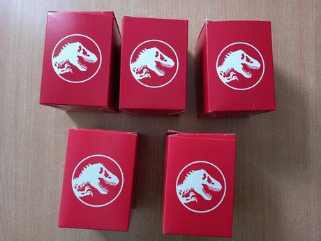 Jurský svet dinosaury mcdonalds hračky, 