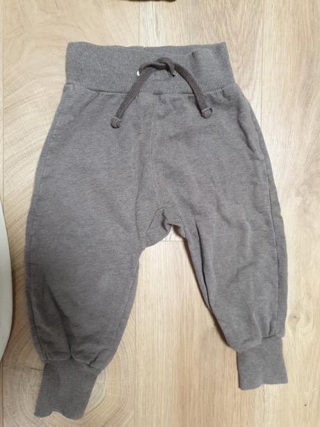 2x nohavice lindex+tricko h&m+ pancusky h&m, lindex,80