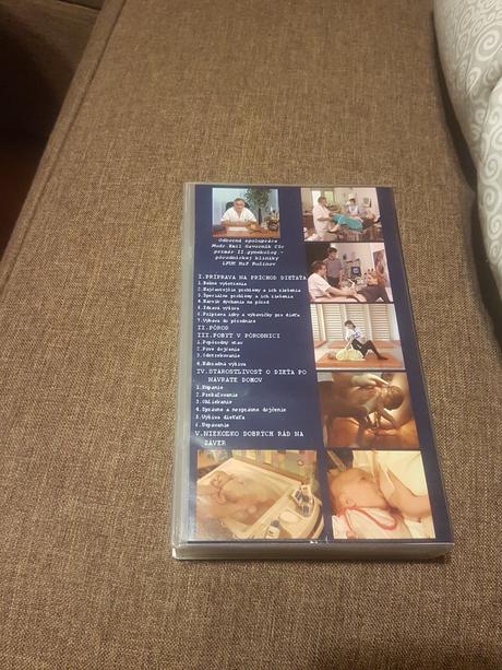 Video kazeta čakáme dieťatko, 