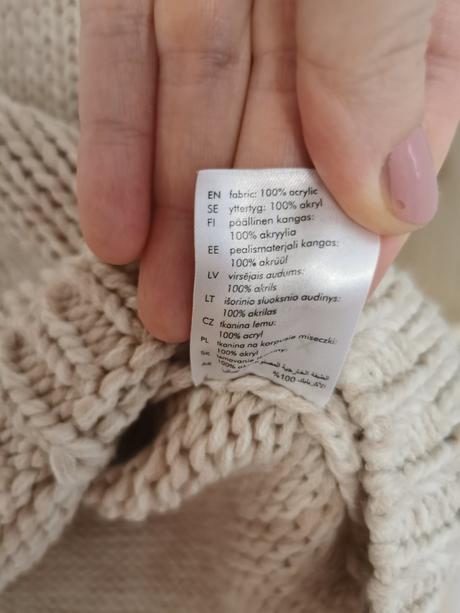 Lindex pleteny sveter, lindex,l