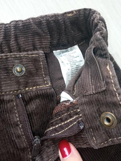 Chlapčenské menčestrové nohavice h&m (2-4 mes.), h&m,62