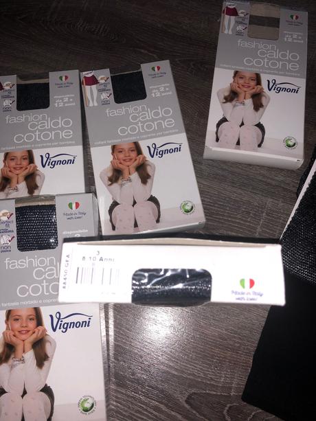 Vignoni -made in italy nove pancuchy 8-10rokov, 128