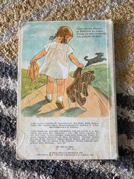Kultové staré leporelo môj macík (1988), 