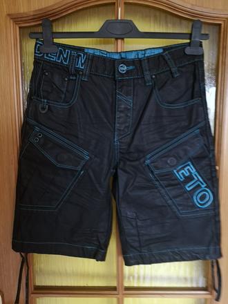 Eto 9901 jeans chlapčenské kraťasy veľkosť 11-12 r, 152 / 158