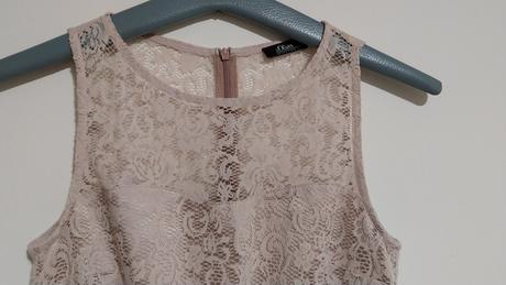 Čipkované šaty staroružovej farby, s.oliver,xs