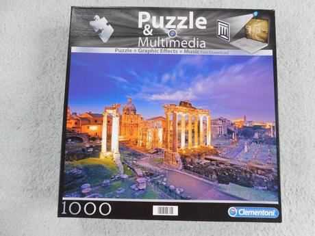 Puzzle rím clementoni 1000 multimediálne, 