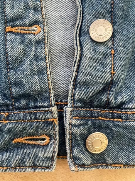 Riflova jeansova bunda, terranova,s