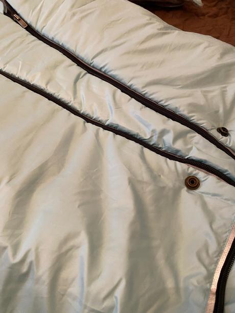 Little angel fusak mentolovy + rukavice, little angel®