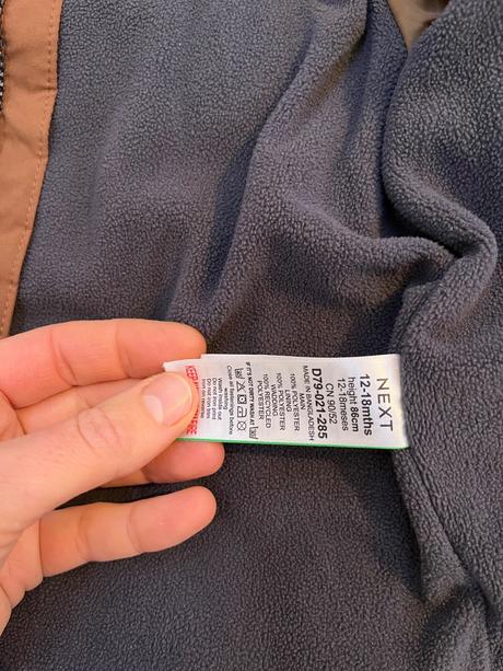 Next detská zimná bunda, next,86