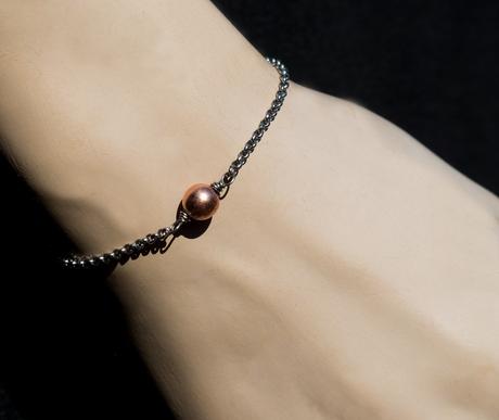 Náramok s guličkou z medi, 