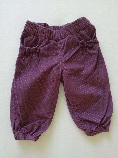 Nohavice pre dievčatko veľ. 74, h&m,74