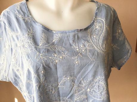 Krasna bavlnena bluzka /39, 46 / 48