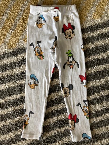 Rebrované legínky disney 98/104, disney,98