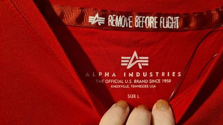 Tričko alfa industries, l