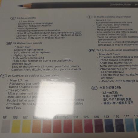 Faber castell aqua farbicky,