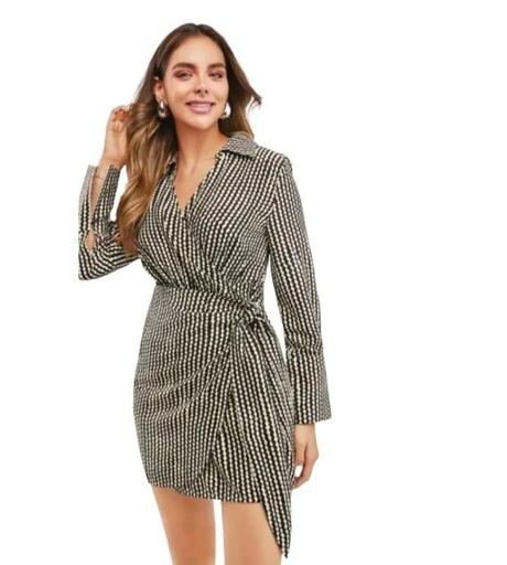 Dámske zavinovacie šaty, h&m,l