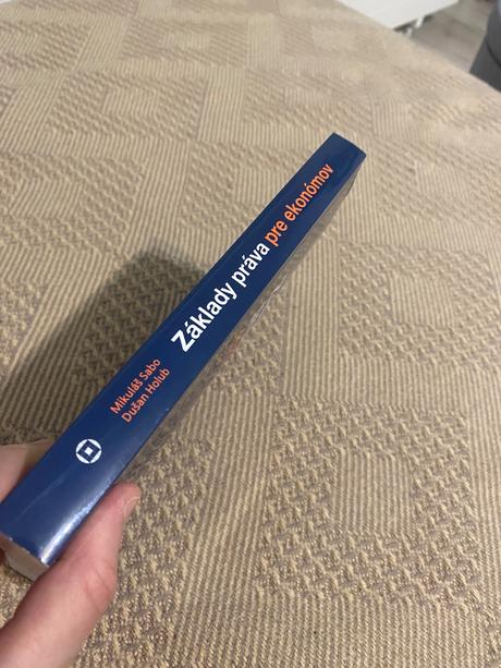 Základy práva pre ekonómov dušan holub mikuláš sab,