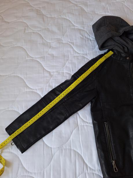 Koženková bundička veľkosť 122, palomino,122