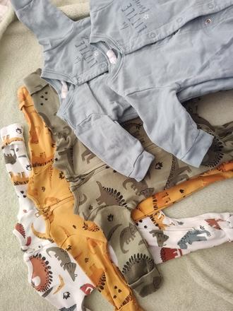 Pyzamka od 1 mesiaca +veľ. 56, tesco,56