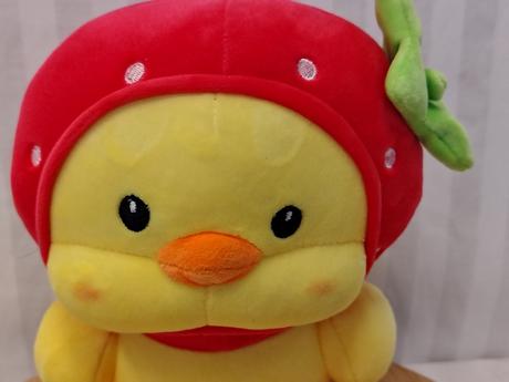 Plyšák strawberry duck jahodové káčatko, 22 cm,