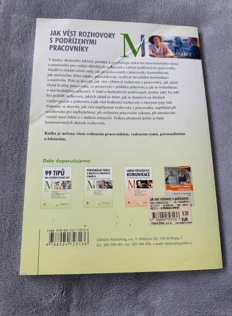 Jak vést rozhovory s podřízenými pracovníky, 