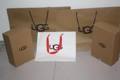 Ugg tašky a krabice, ugg