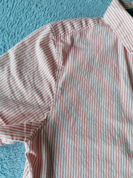 Košeľa jemný pásik, h&m,128