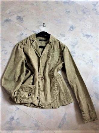 Plátenné naturálne sako, l