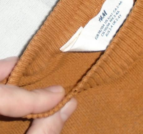 Sveter na 3 až 4 roky, h&m,104