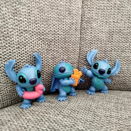 Stitch + 5 disney figúrok a prívesok,