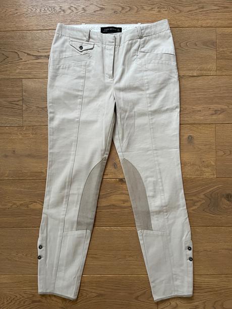 Nohavice zara v jazdeckom štýle, zara,s