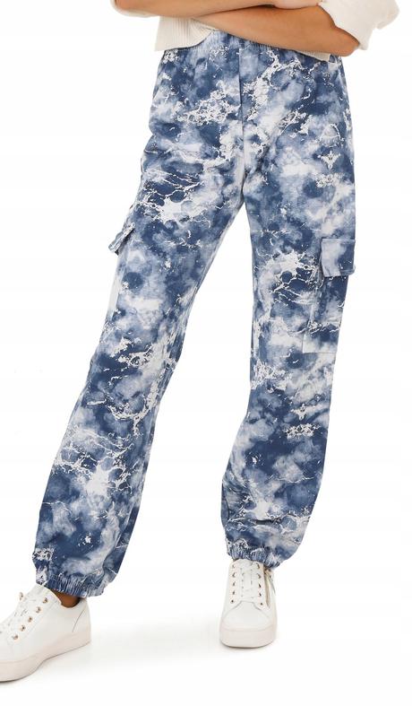 Dievčenské cargo nohavice jogger, 116 - 164