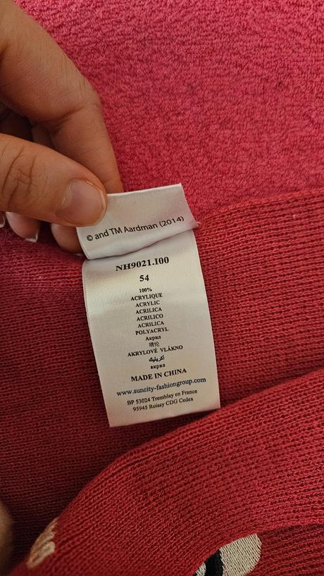 Dievčenský šál ovečka shaun veľkosť 54, 54