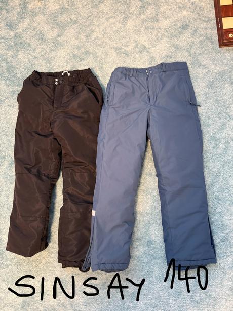 Zateplené nohavice, sinsay,140