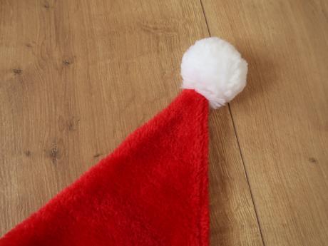 Mikulášska čiapka 104-110 (3-5 rokov)  nová, 104 / 110